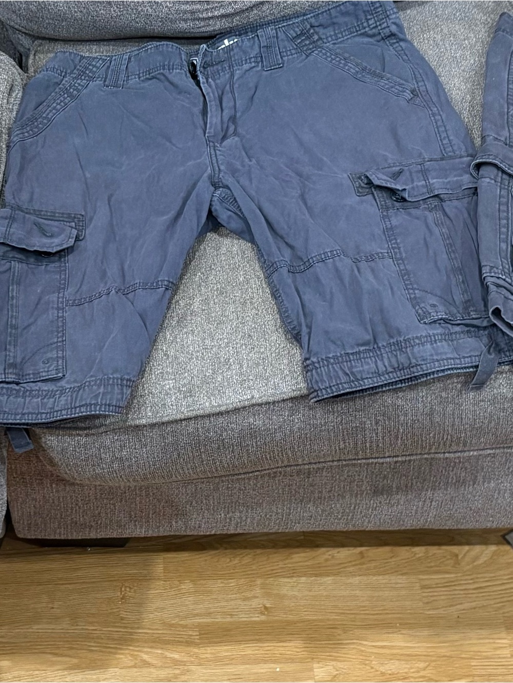 urban pipeline Navy Blue Cargo Shorts